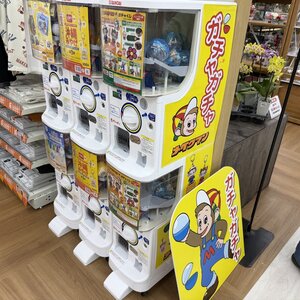 リニューアルオープンしたメイクマンニューマン店の限定ガチャ