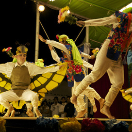 胡蝶の舞は沖縄のコサックダンス