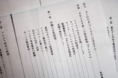 ブナガヤ実在の証言集