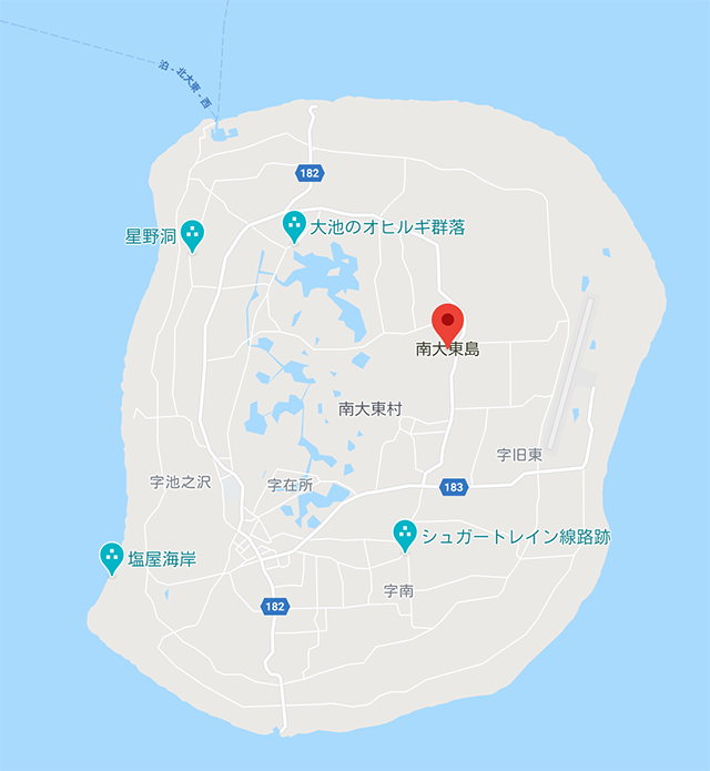 これが孤島の全貌だっ 南大東島第一弾 とりあえず編 沖縄b級ポータル Deeokinawa でぃーおきなわ