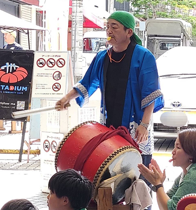 敏腕リーダーこと、嘉数商会の嘉数信太郎さん