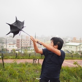 風に強い傘は台風に耐えられるのか