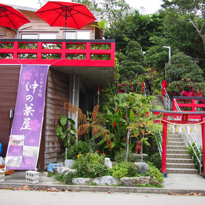 琉球八社のひとつ「沖宮」で楽しむ神社カフェ