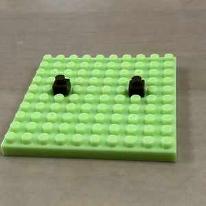 最小数のレゴブロックでシーサーを作りたい